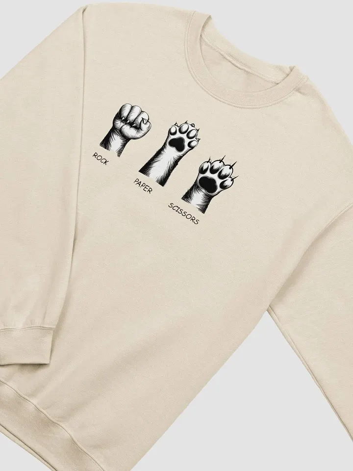 rock, paper, scissors crewneck product image (2)