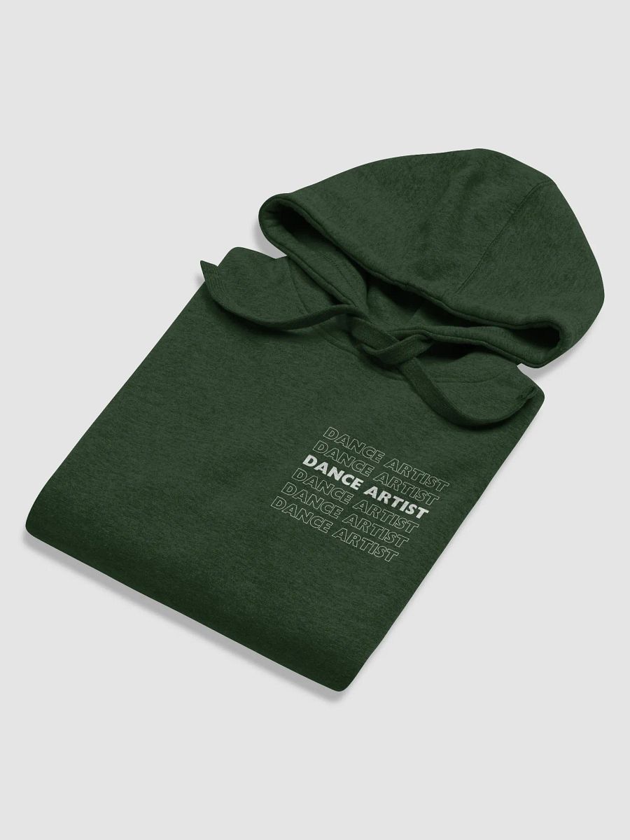 Dance Artist (white lettering) Cotton Unisex Hoodie product image (6)