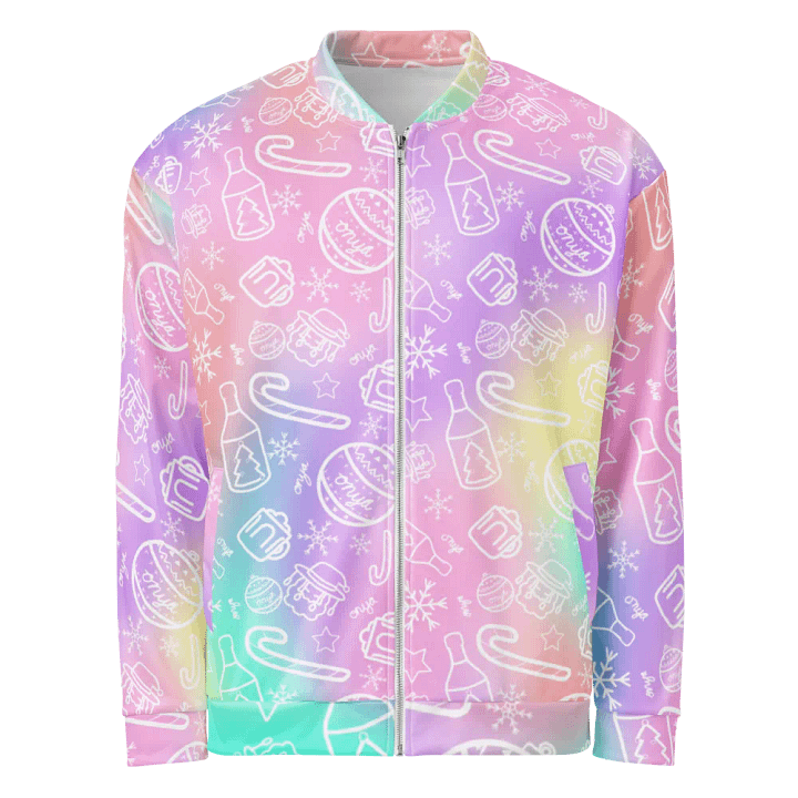 Limited Edition Christmas Tie Die Bomber Jacket product image (1)