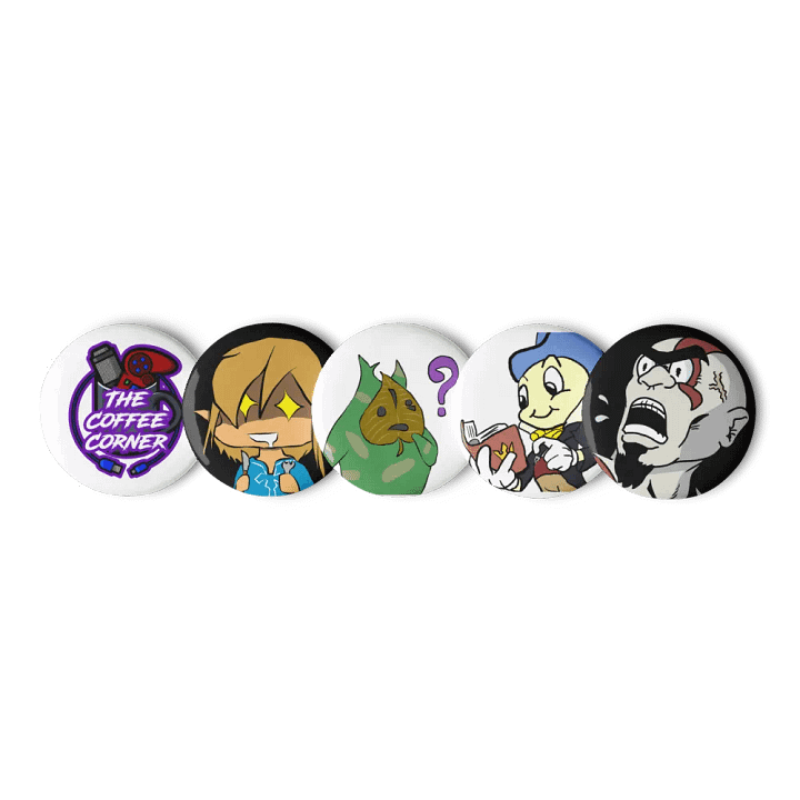 The Coffee Corner Pin Set 1 product image (1)