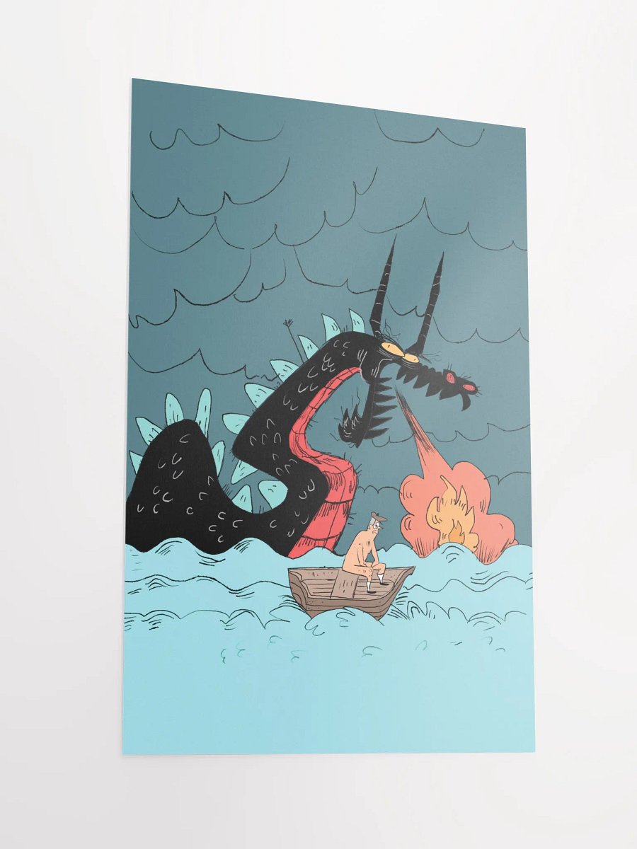 poster- the naked sailor who doesn't care anymore product image (2)