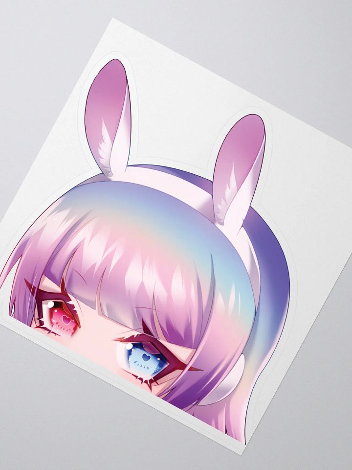 FIND THE RABBIT PEEKING STICKER product image (2)