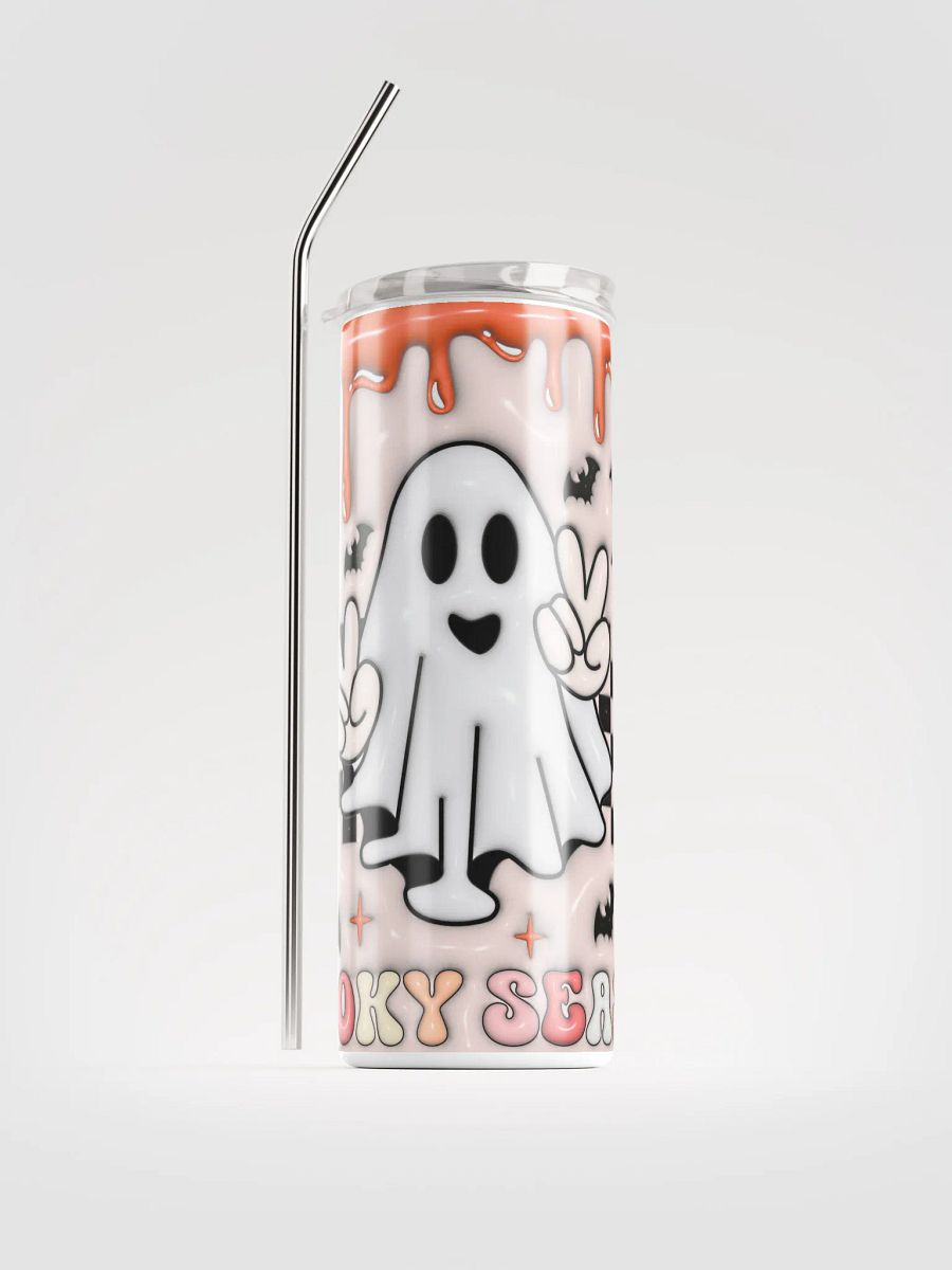 Ghostly Peace Stainless Steel Tumbler product image (1)