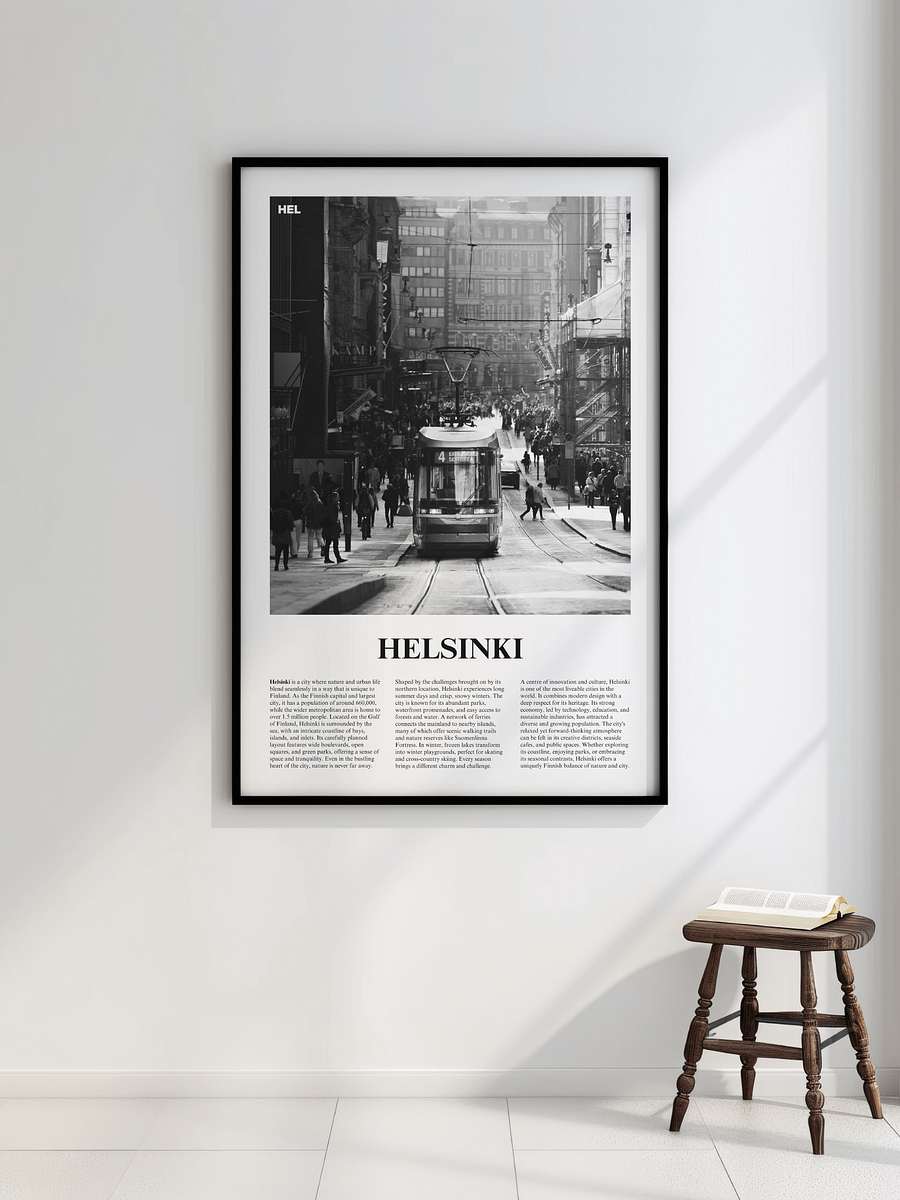 Helsinki 03 Newspaper Poster product image (2)