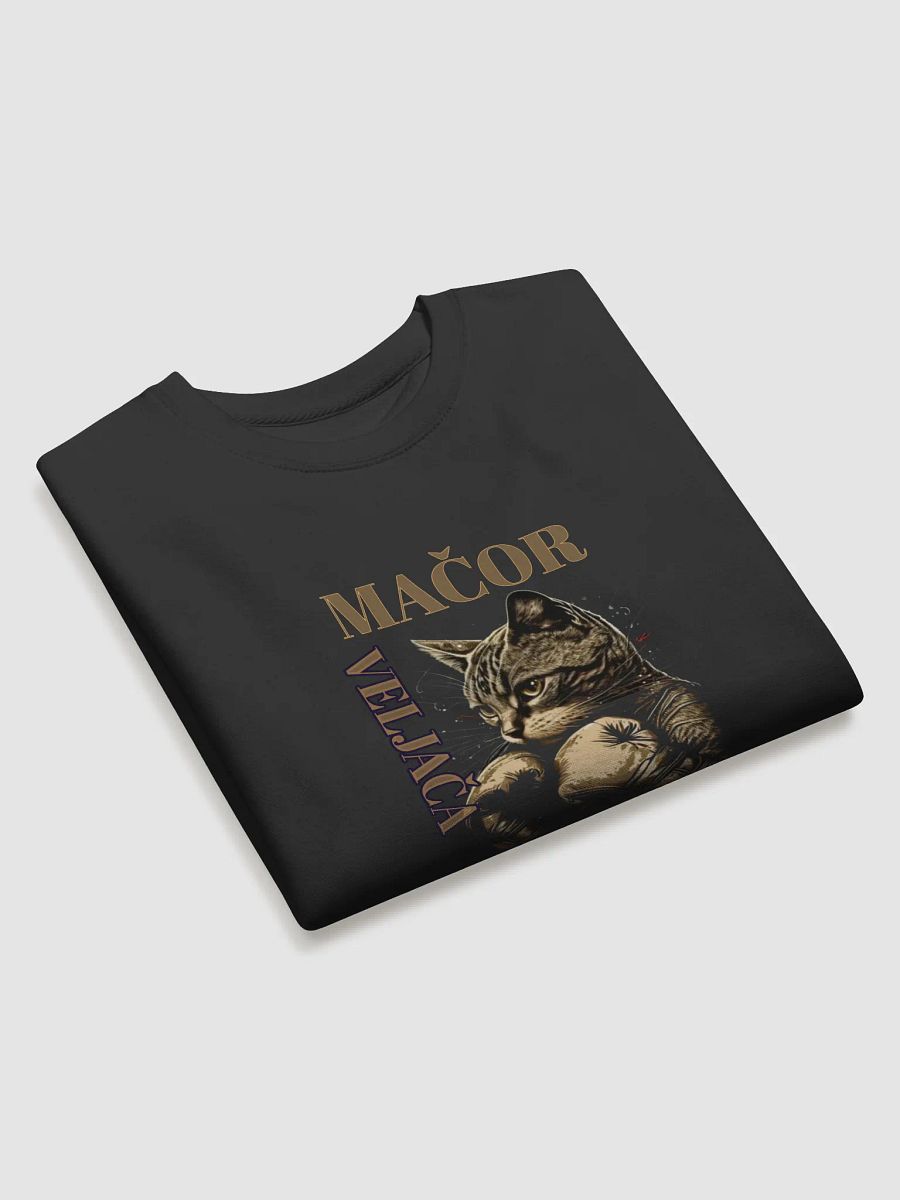 Mačor Veljača Boxing Cat Sweatshirt product image (3)