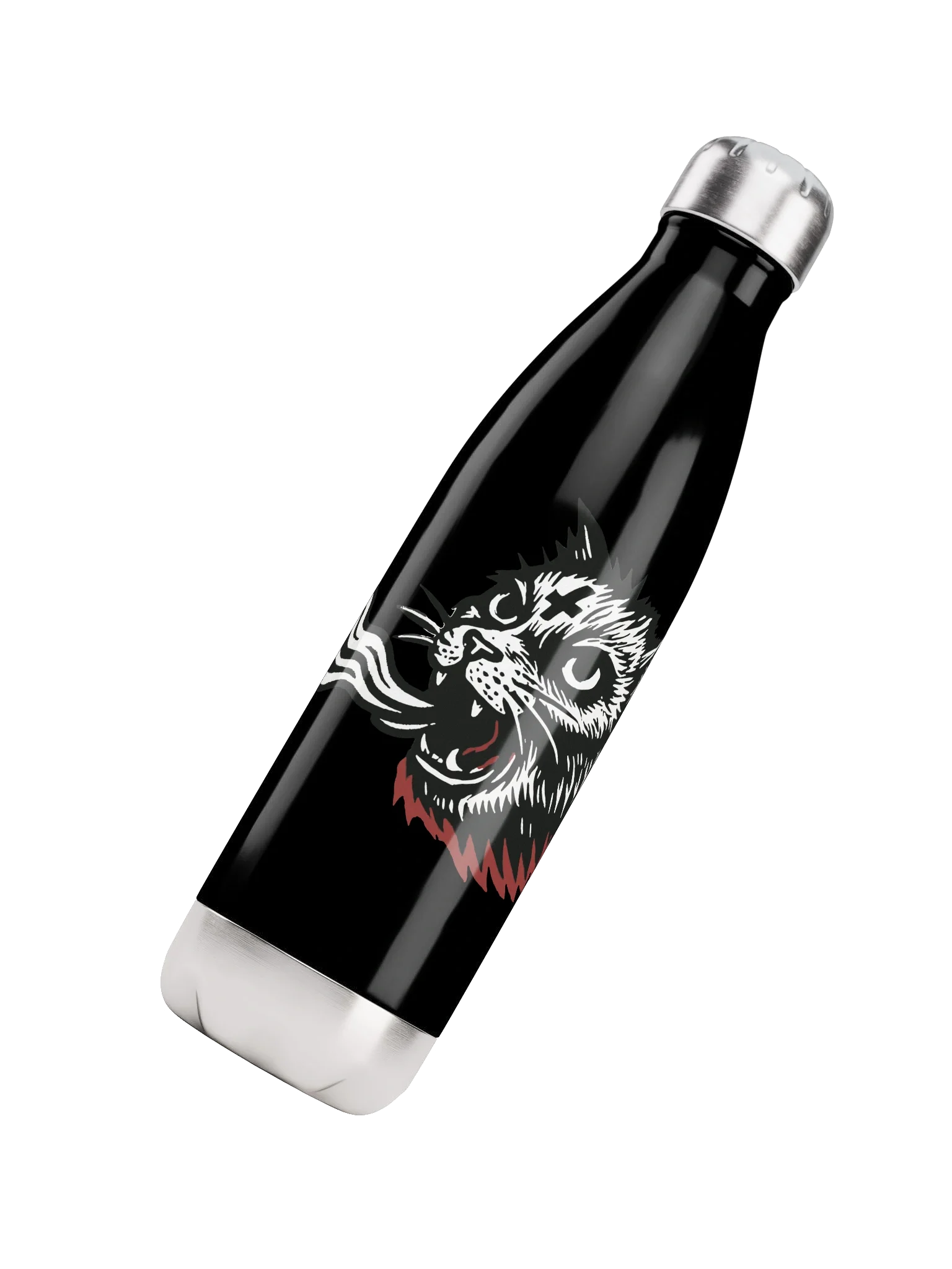 FLAME CAT STAINLESS STEEL WATER BOTTLE product image (7)