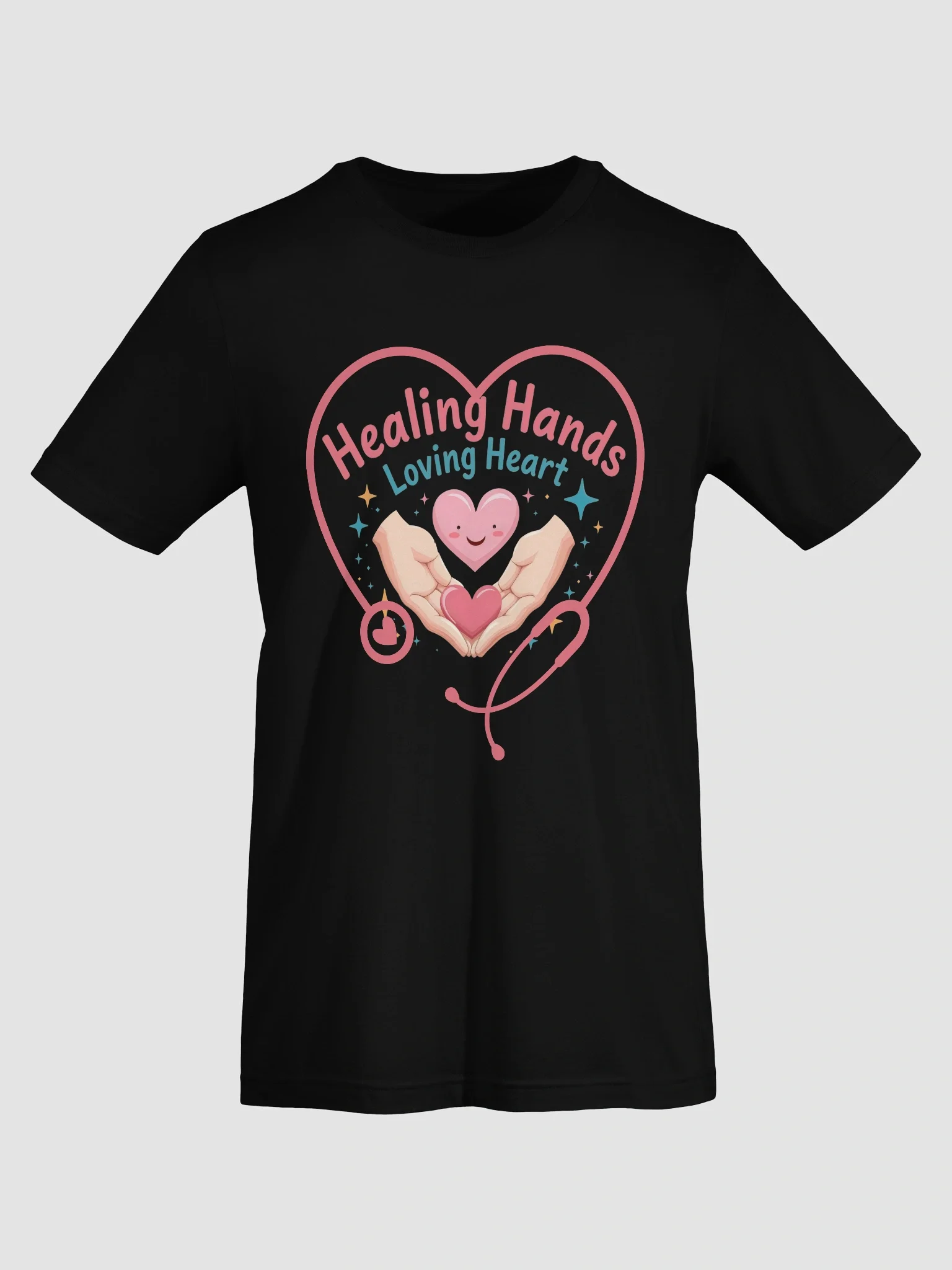 Healing Hearts, Stethoscope heart T-shirt product image (67)