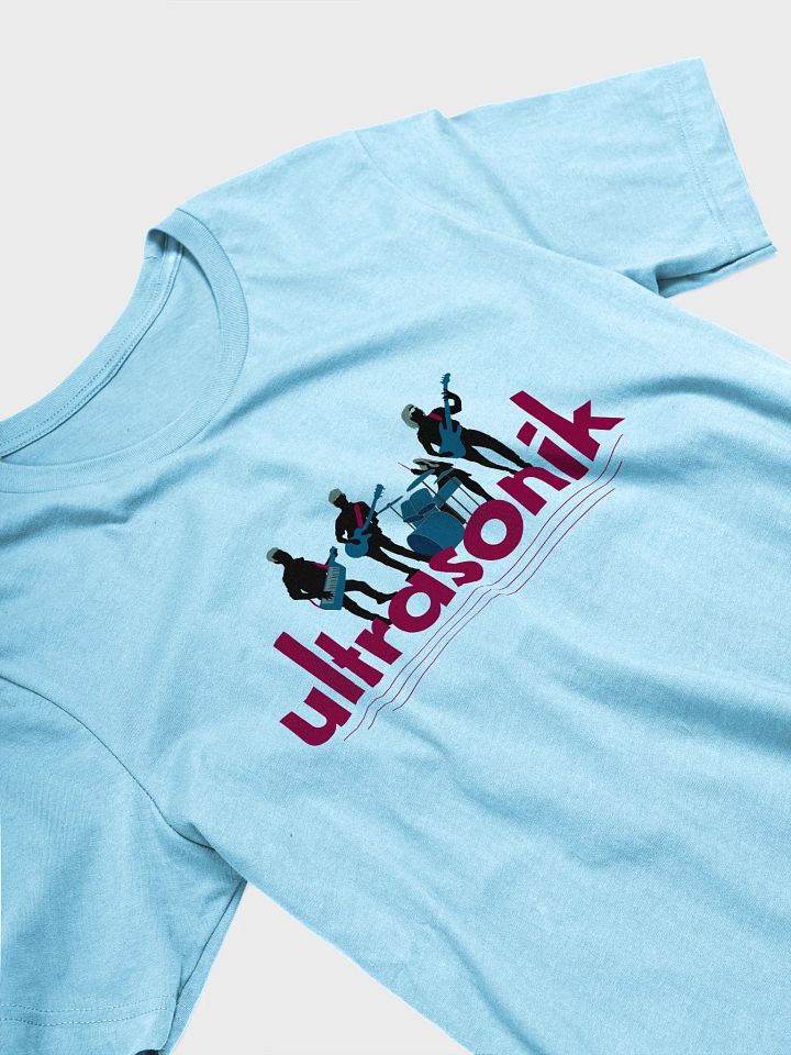 ultrasonik Silhouette Logo Premium T-Shirt (Ocean Blue or White) product image (2)