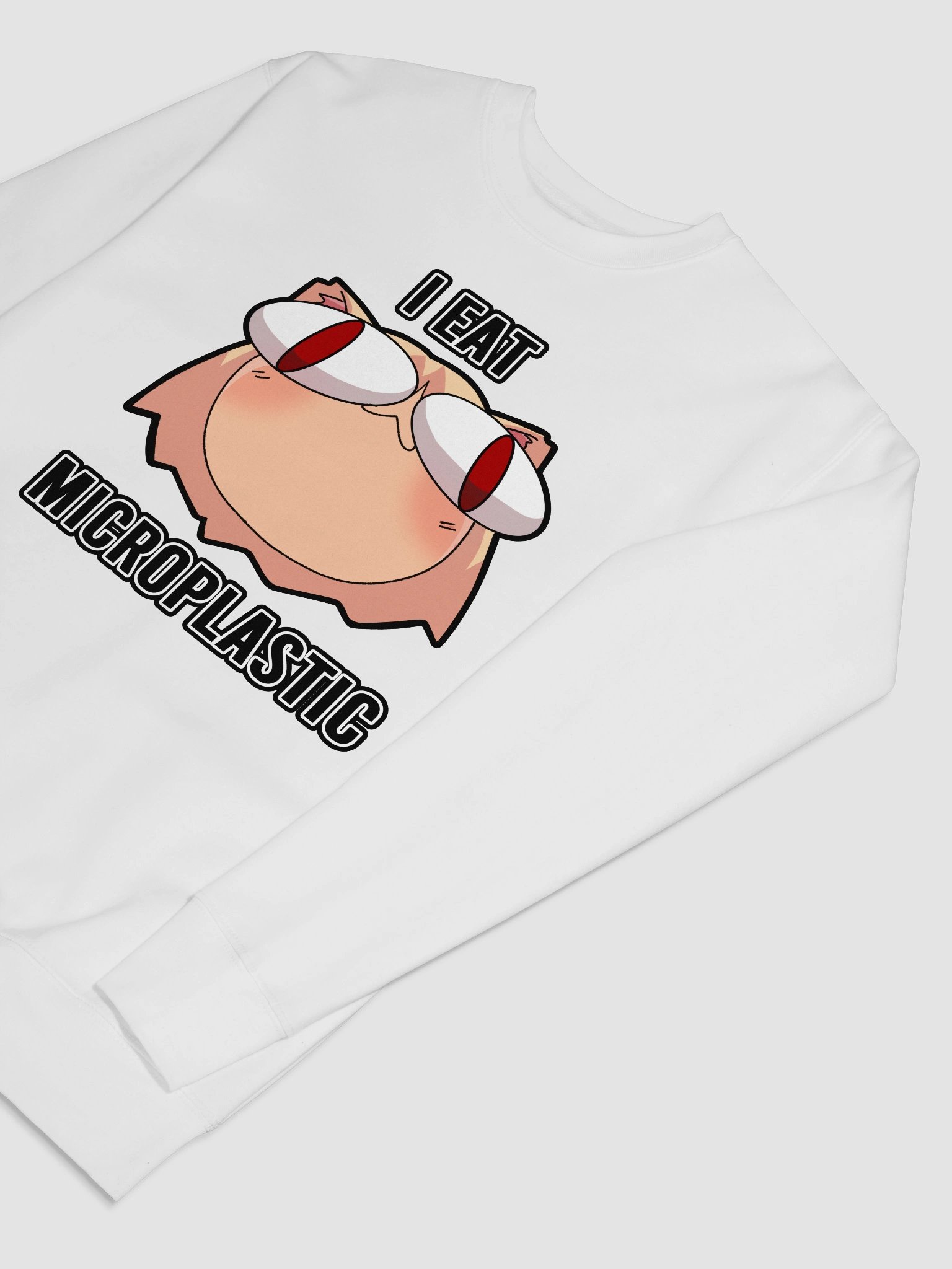 Neco Arc - I eat microplastic (Sweatshirt) product image (55)