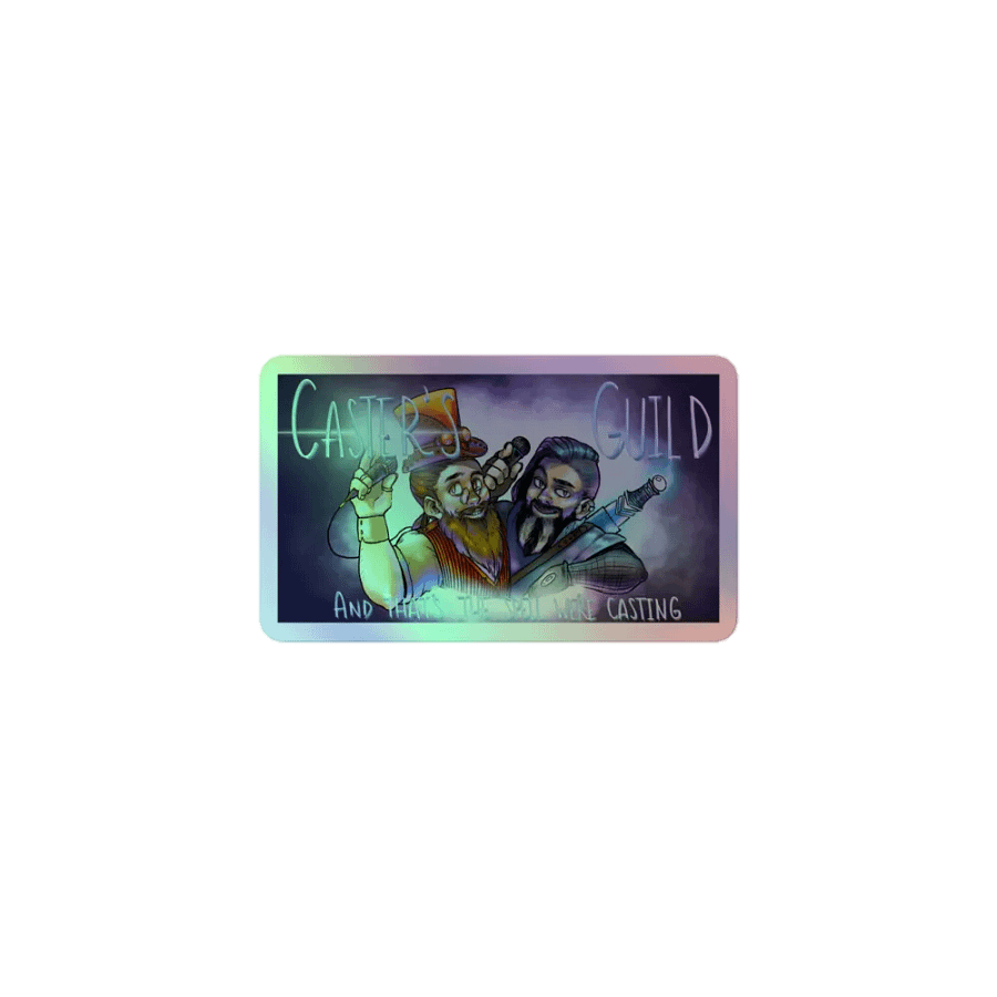 Spell Casting Holographic Sticker Sheet product image (1)