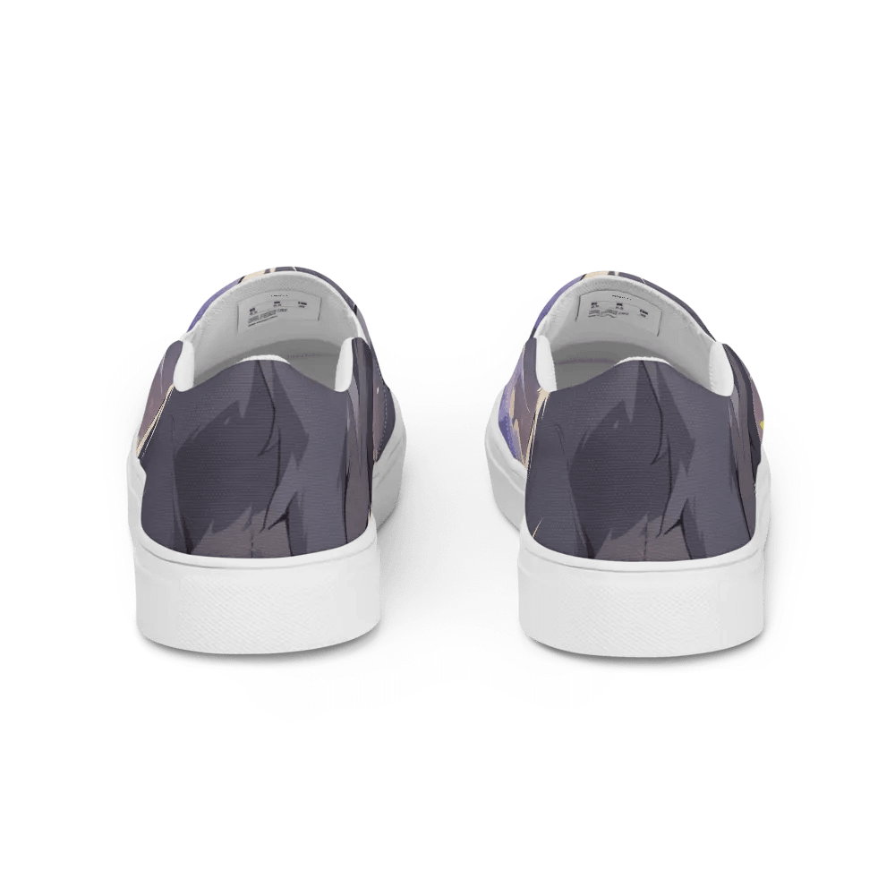 Moonlit Wolf Women's Slip-On Shoes product image (5)