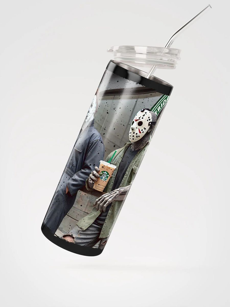 Horror Icons Coffee Break Stainless Steel Tumbler product image (4)