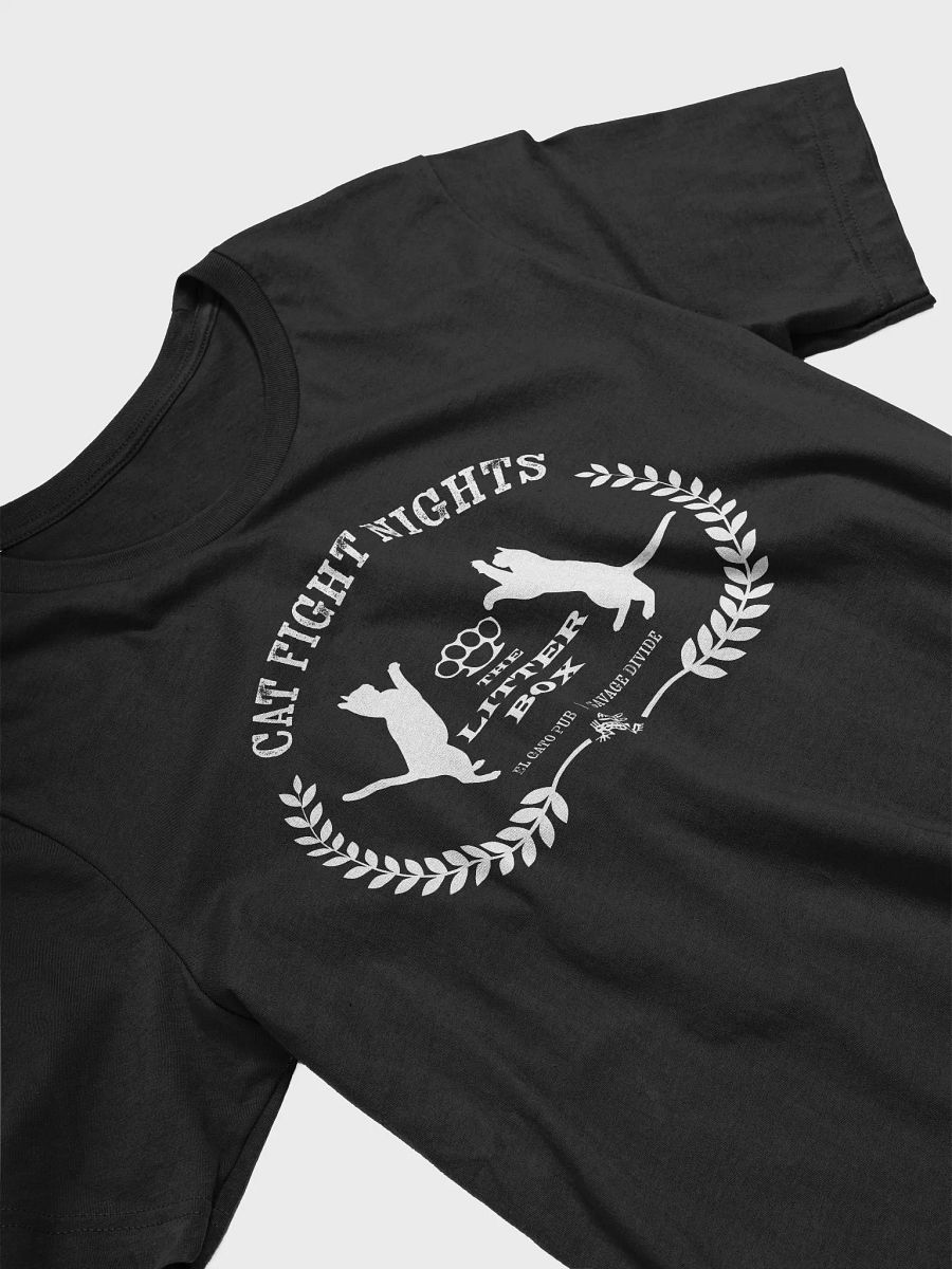 Cat Fight Nights Tee - White Logo product image (22)
