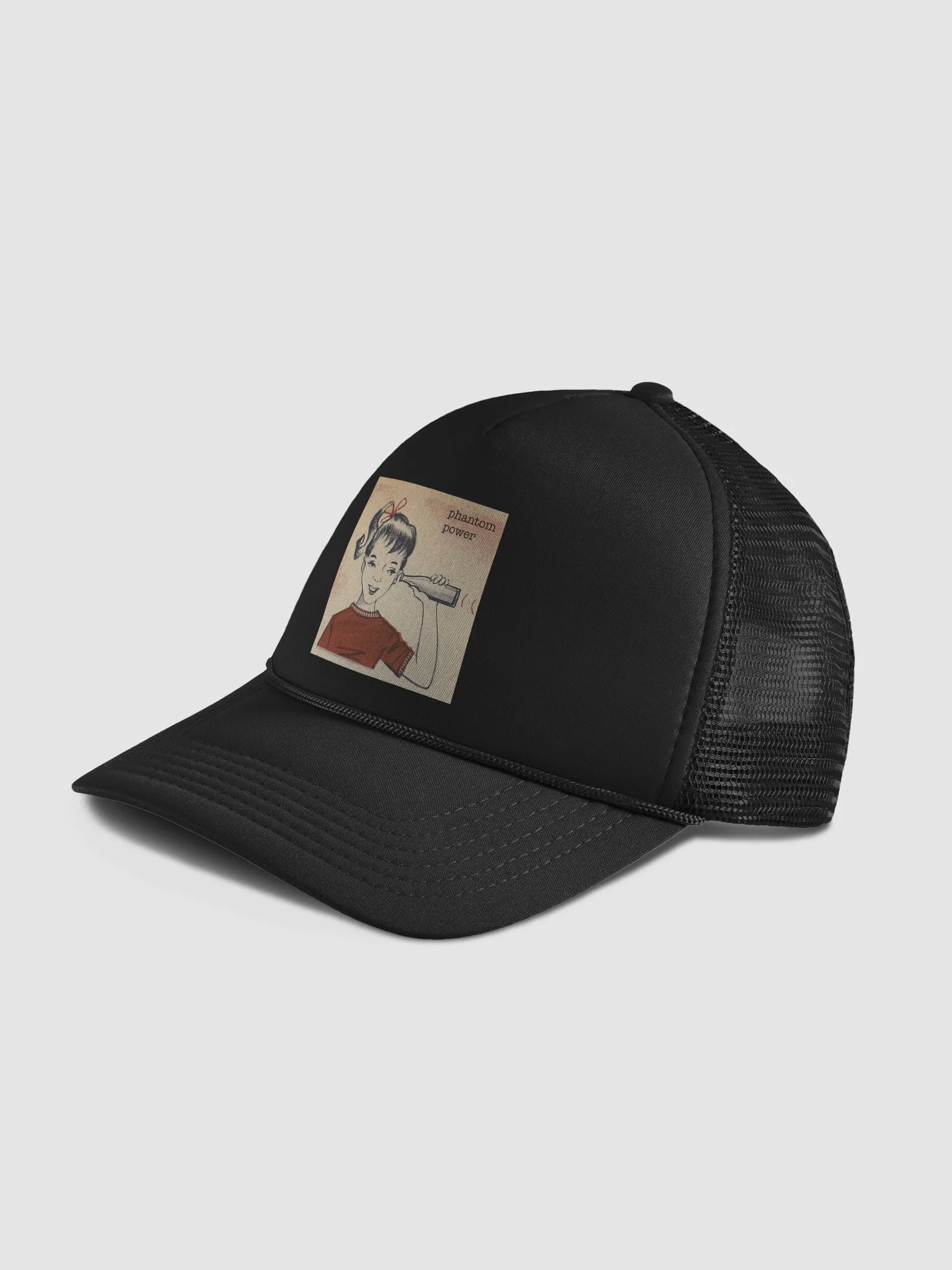 Phantom Power "The Listener" Trucker Hat product image (4)