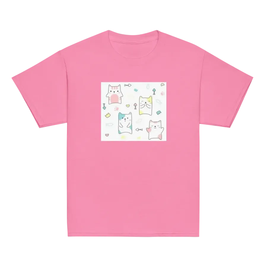 Kids T-Shirt Set of Cute Cats product image (2)