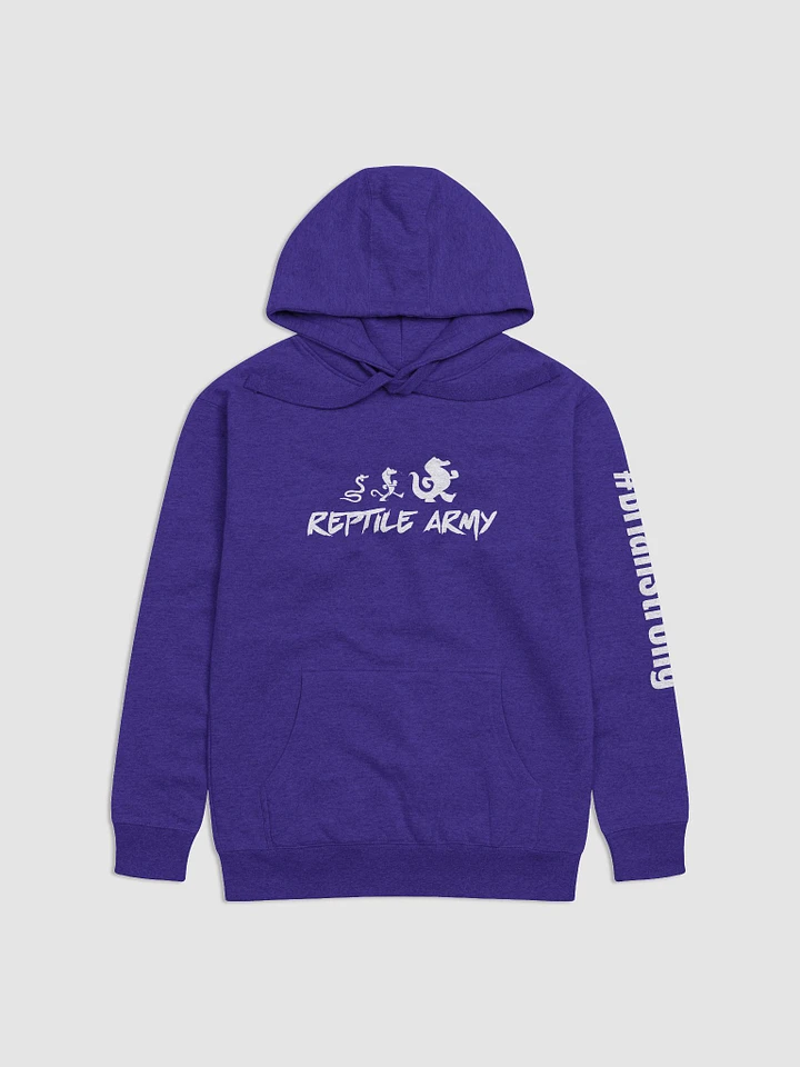 #BrianStrong Edition - Purple For Pancreatic Cancer - Reptile Army Pullover Hoodie product image (1)