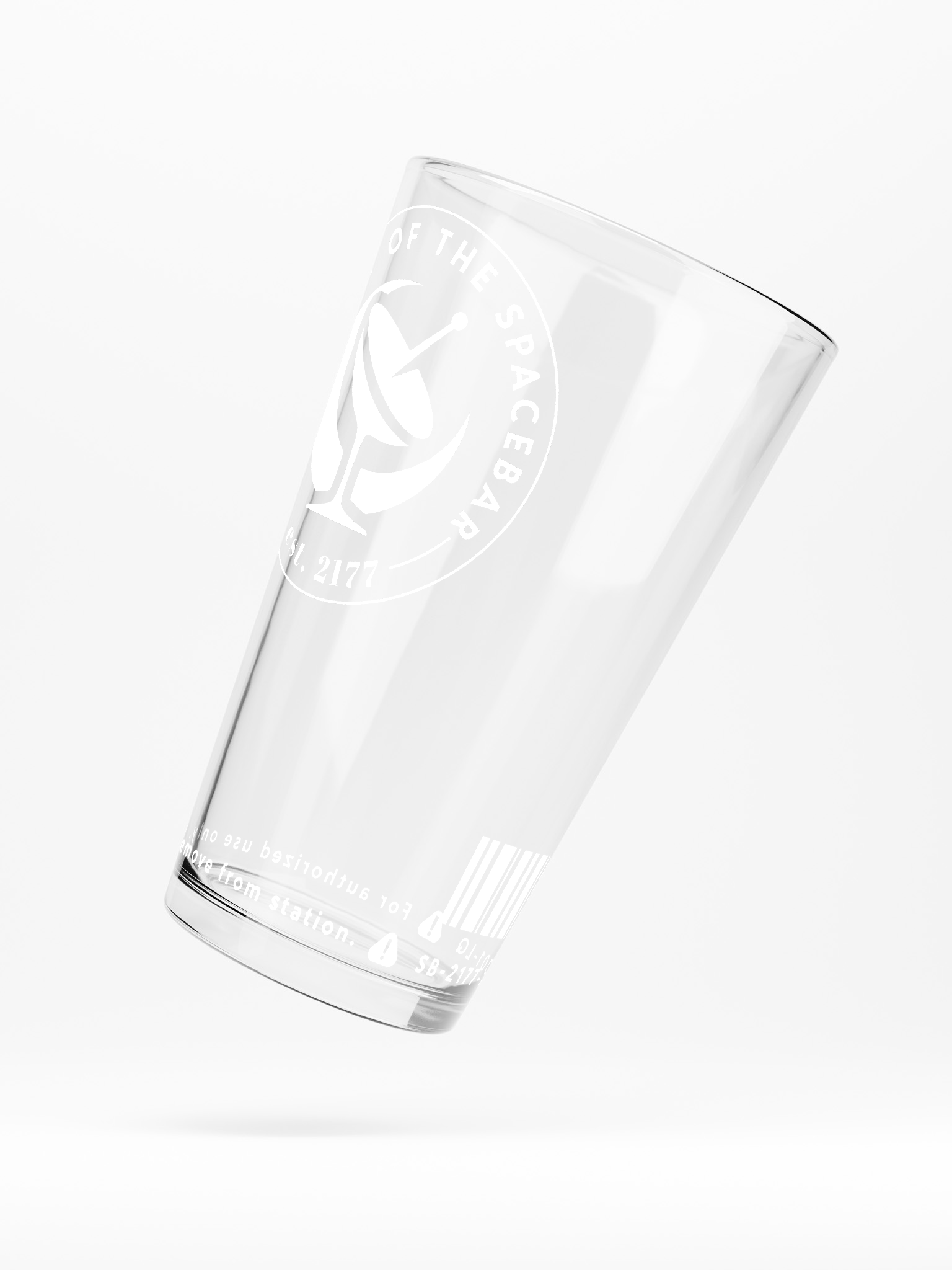Standard-Issue Pint glass product image (6)