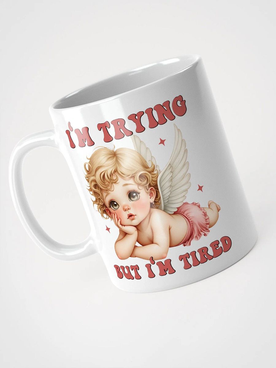 Cherub Confessions White Glossy Mug product image (3)