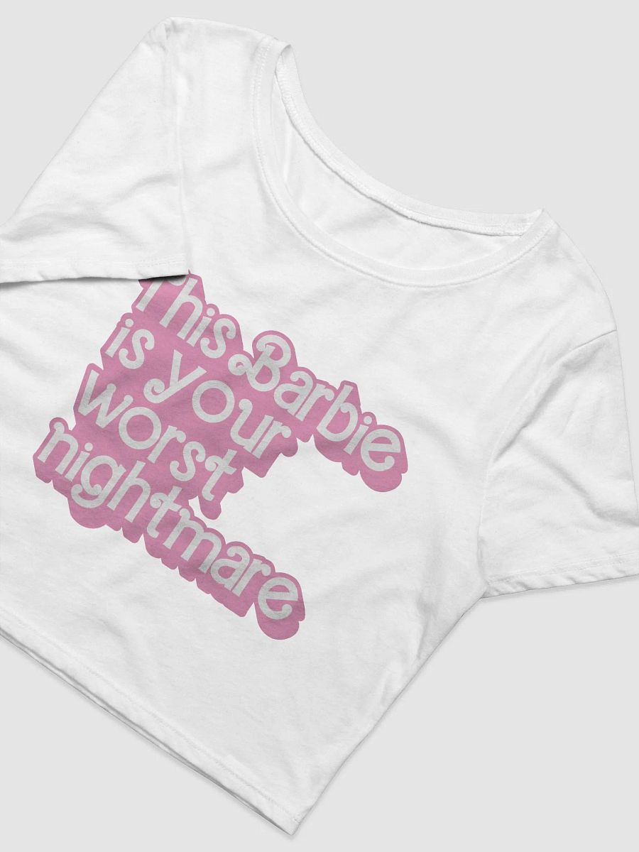 Nightmare Barbie Crop Tee product image (20)