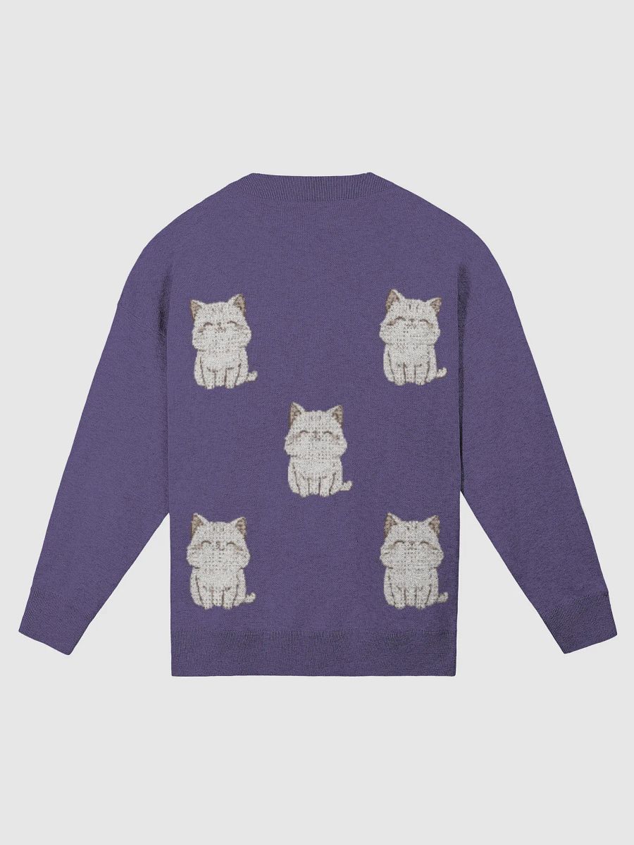 Cute Kitty Knitted Crewneck - Relax in Style! product image (6)