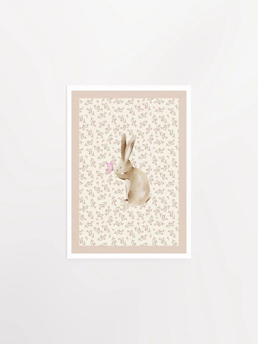Bunny Boho Nursery Print 2 product image (2)
