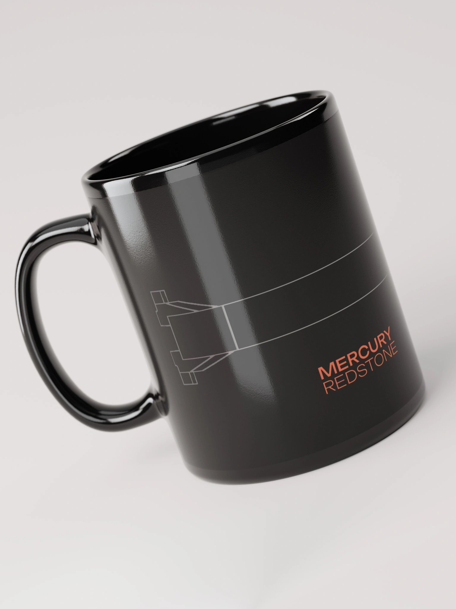 Mercury-Redstone Blueprint Mug product image (2)