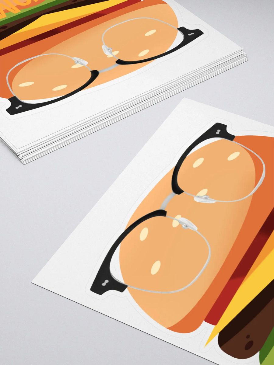 Burger Was The Case Sticker product image (4)