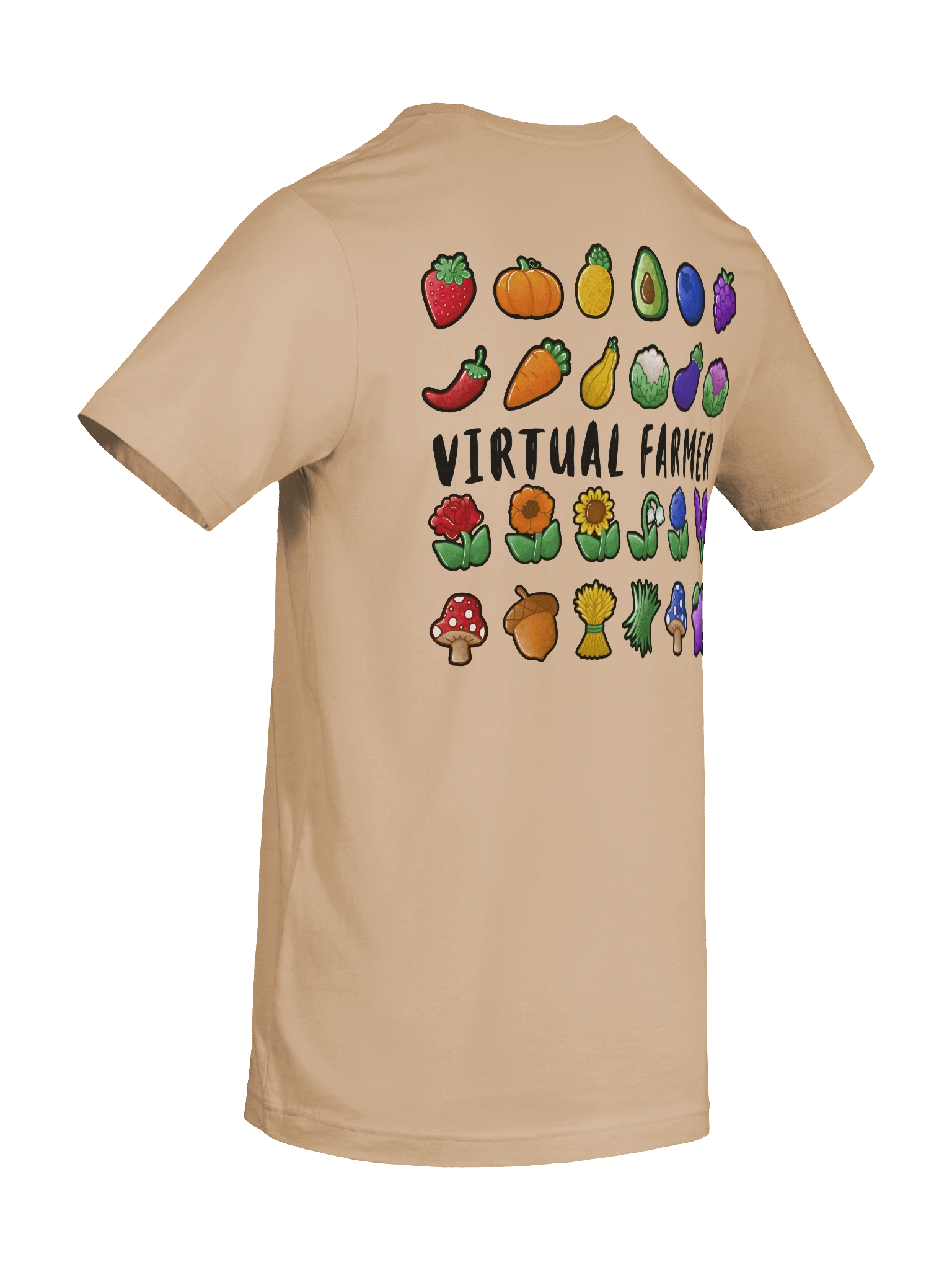 Virtual Farmer Tee - Black Text product image (10)