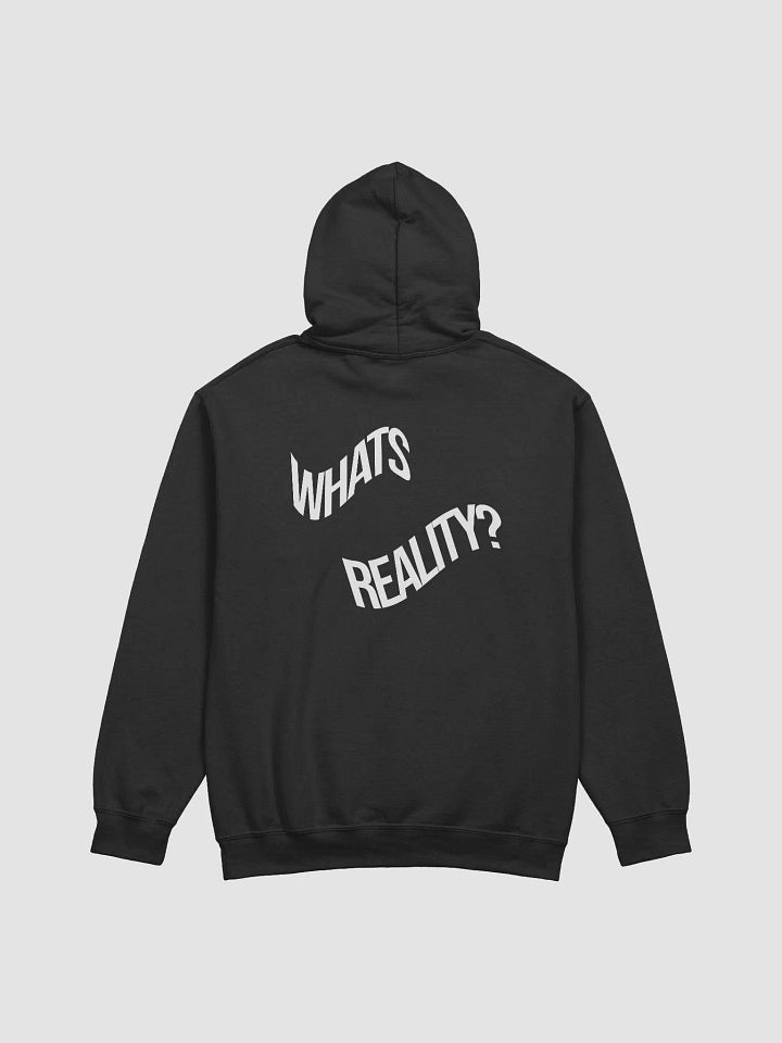 Offset Reality EST2K23 HOODIE (WHITE ON BLACK) product image (2)