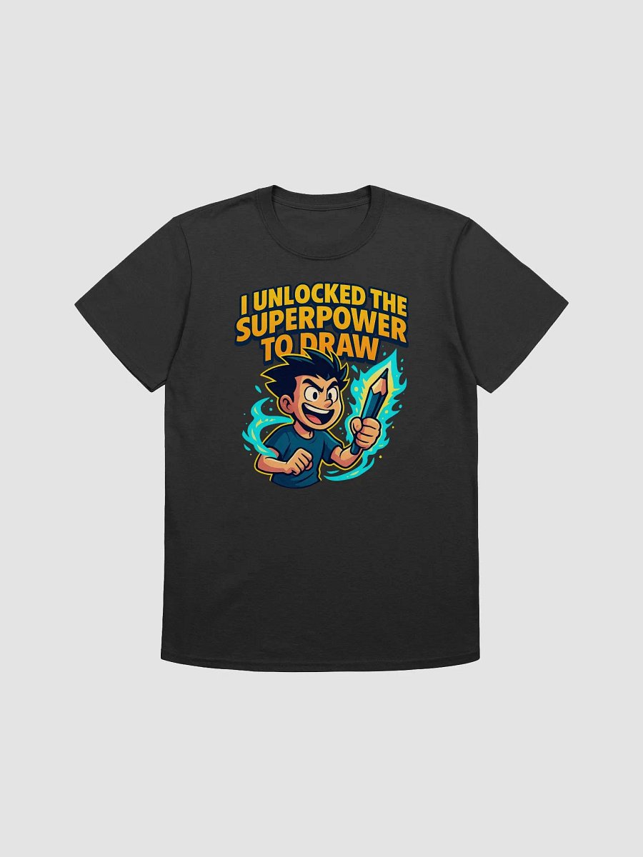 BOY T-Shirt – Pick Your Favorite Color! ( The Super Power of Drawing ) product image (2)