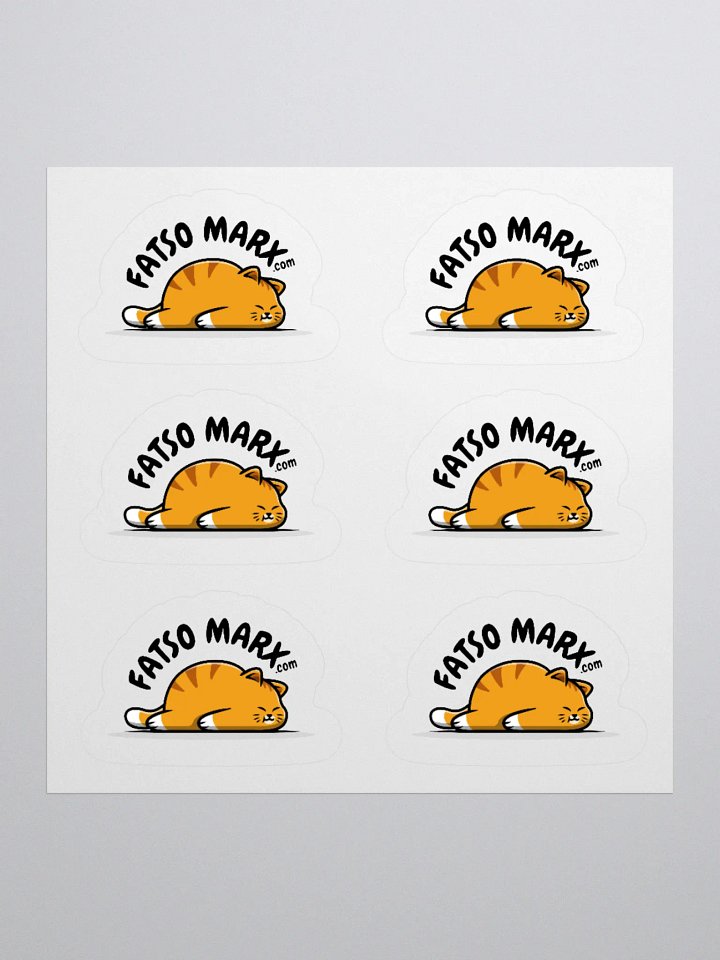 Fatso Marx Logo Sticker Sheet product image (1)