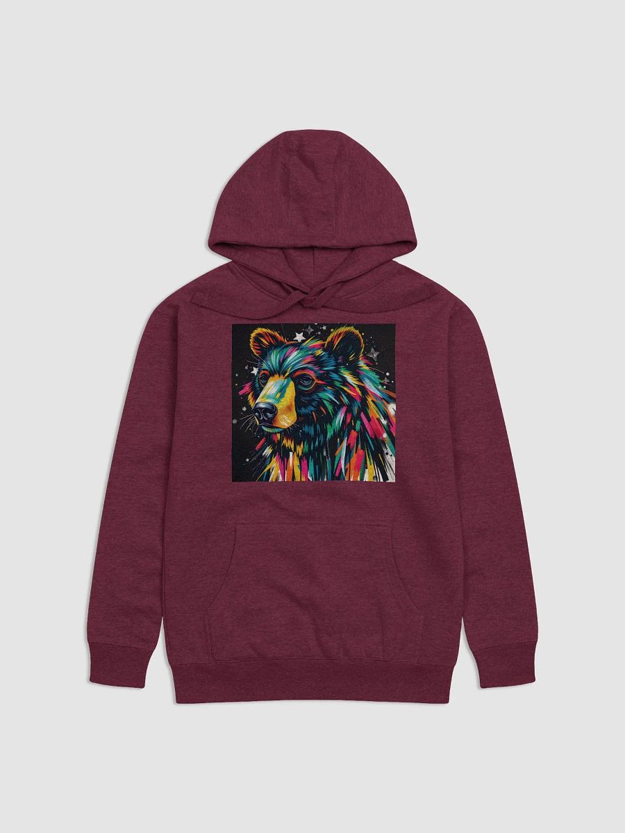 Anything but bleak black bear, Cozy Comfort Unisex Hoodie product image (1)