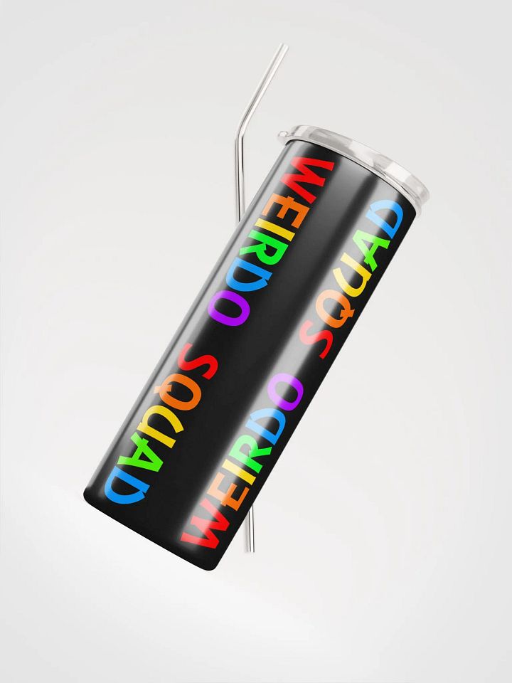 Weirdo Squad Rainbow - Stainless Steel Tumbler w/ Straw product image (1)