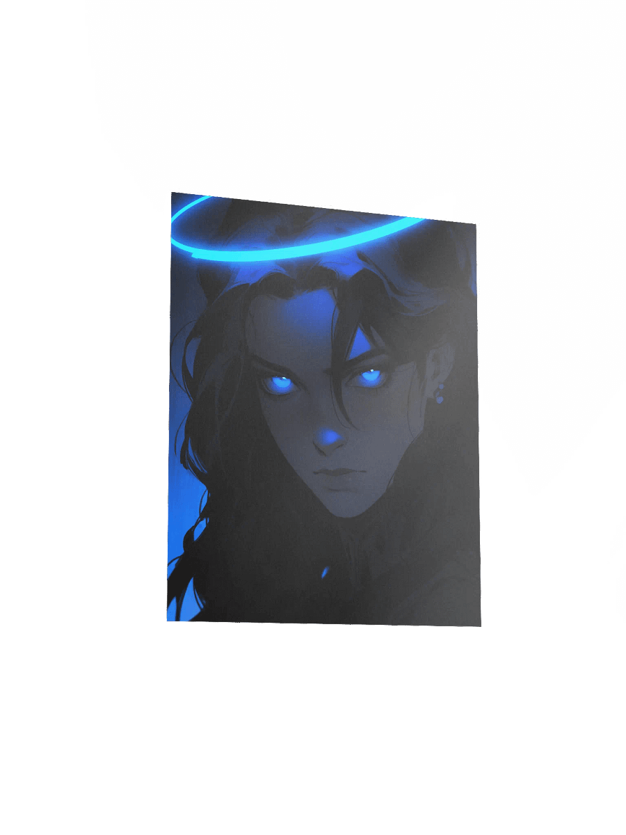 Electric Blue Halo Poster product image (14)