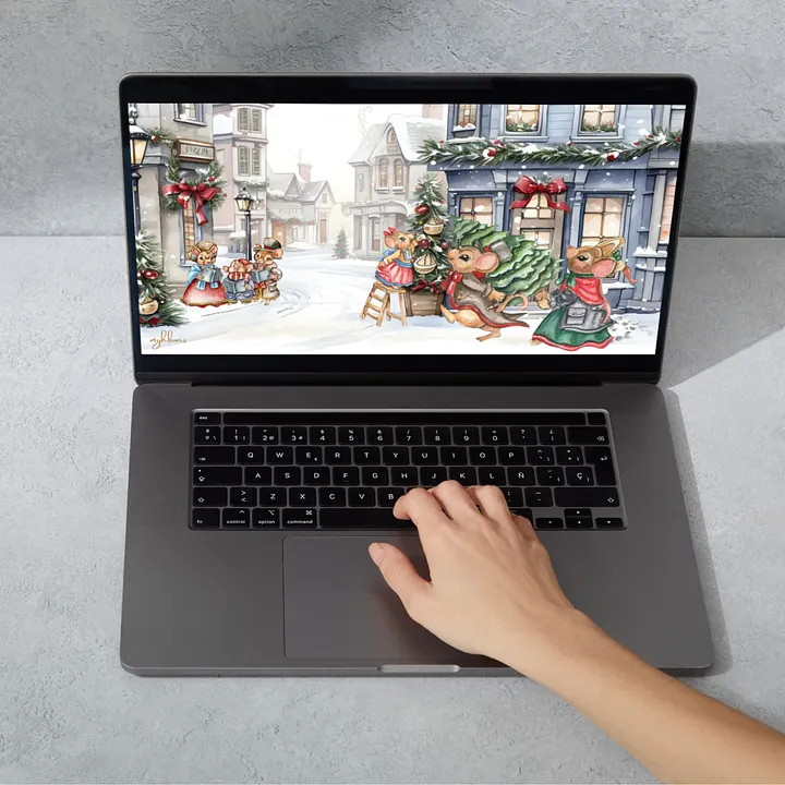 Prelude to Christmas Desktop, Laptop & Smart TV Digital Wallpaper product image (2)