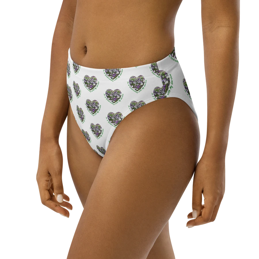 Symmetrical Shield Green All-Over Bikini Bottoms product image (7)