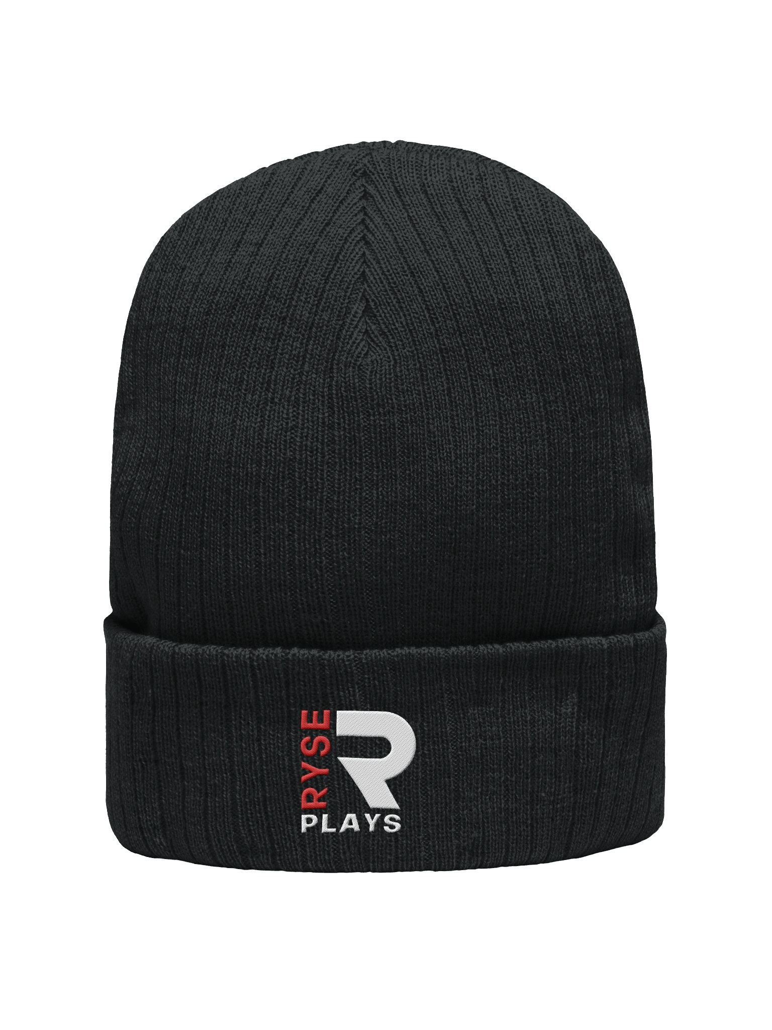 Ryse Plays Beanie (White & Red Logo) product image (1)