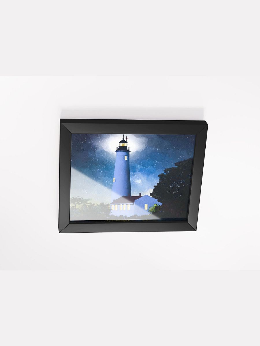 Historic St Marks Lighthouse – Florida Framed Poster product image (3)