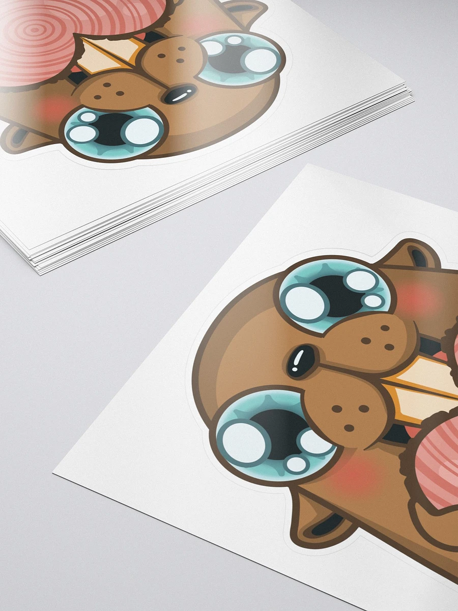 Beaver Love Sticker product image (5)