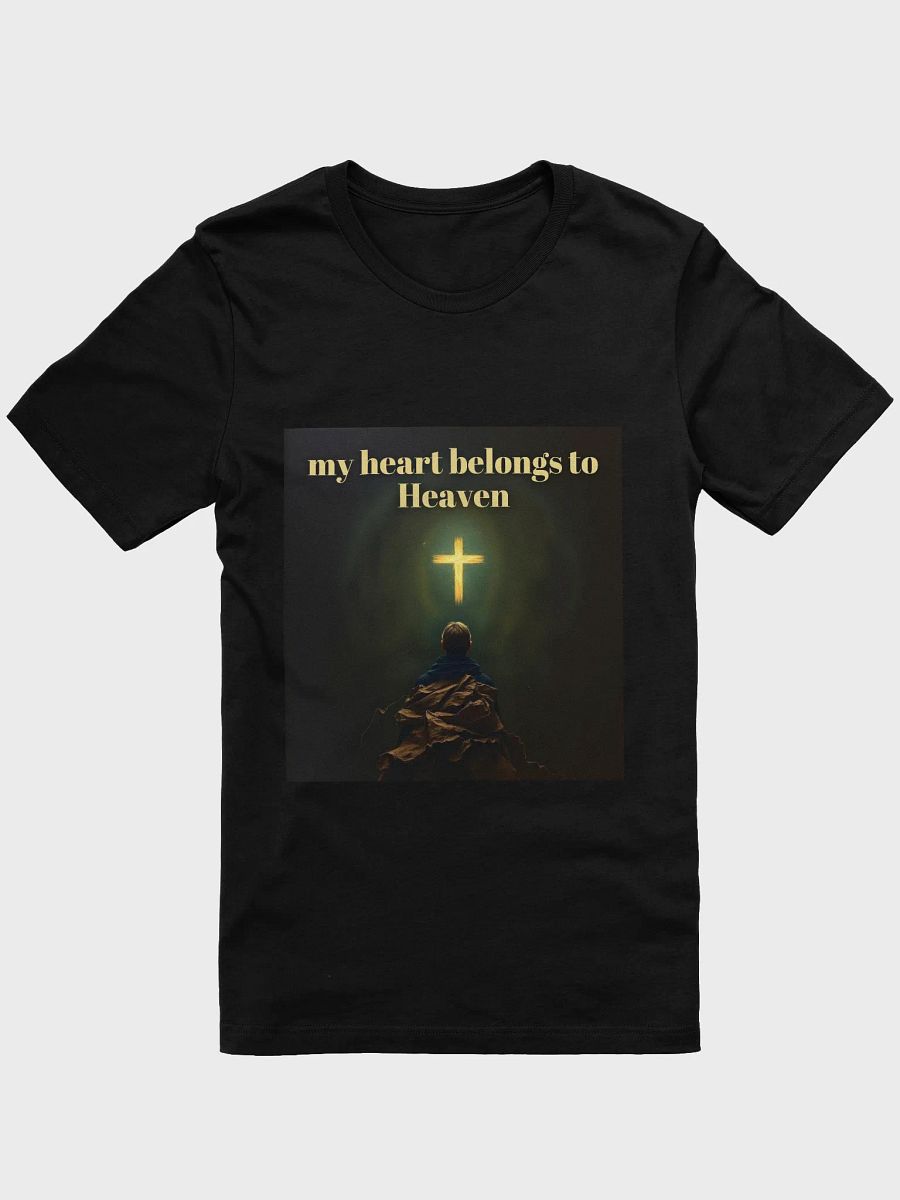 Heavenly Heart Christian T-Shirt – My Heart Belongs to Heaven product image (3)