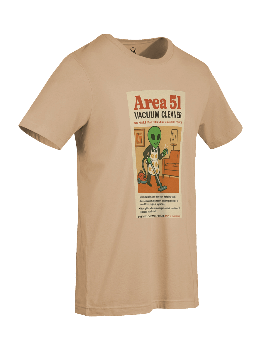 Area 51 Vacuum Cleaner Man Cave Roswell Aliens 1950's Retro Poster product image (21)
