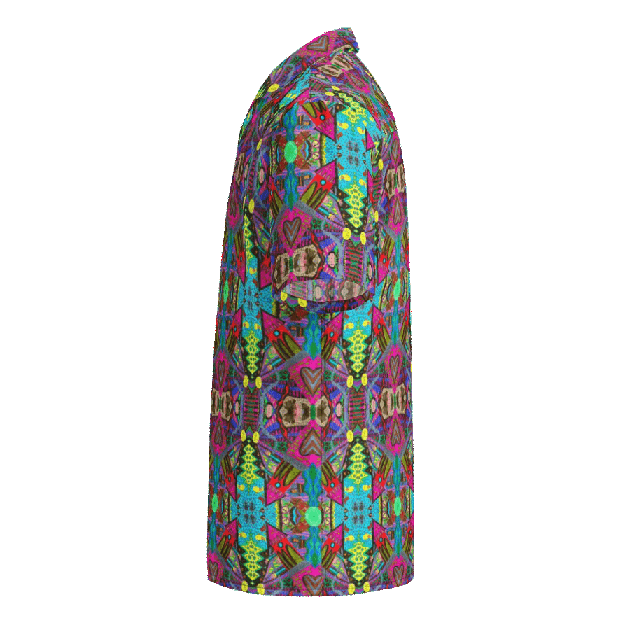 Abstract Doodle Art Tower Moment Unisex Hawaiian Shirt product image (9)