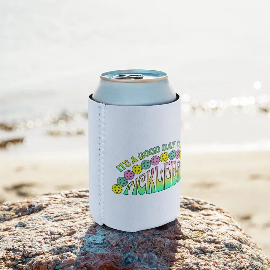 It's A Good Day To Play Pickleball Half Moon Coozie product image (9)