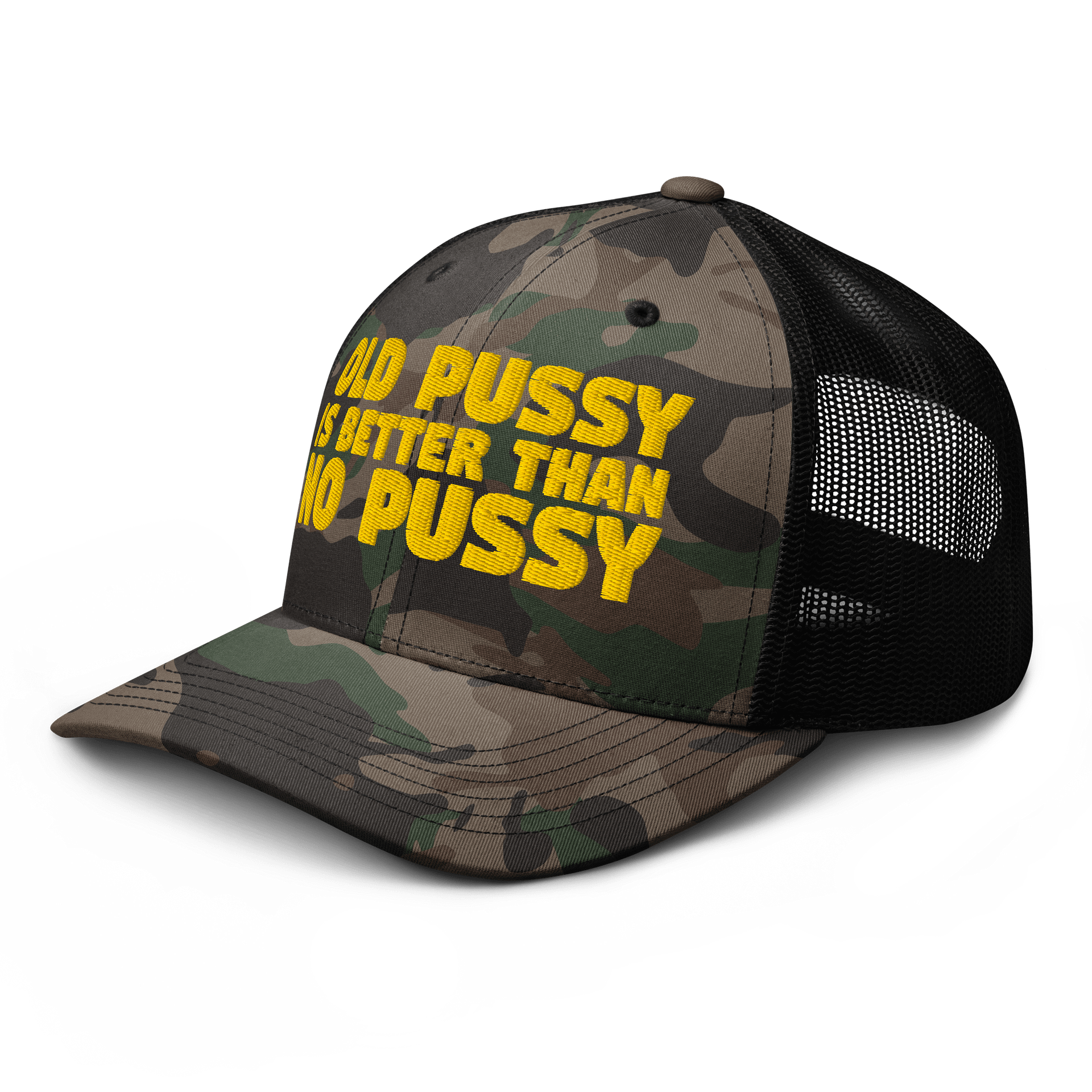 OLD VS NONE Camo Trucker Hat product image (4)
