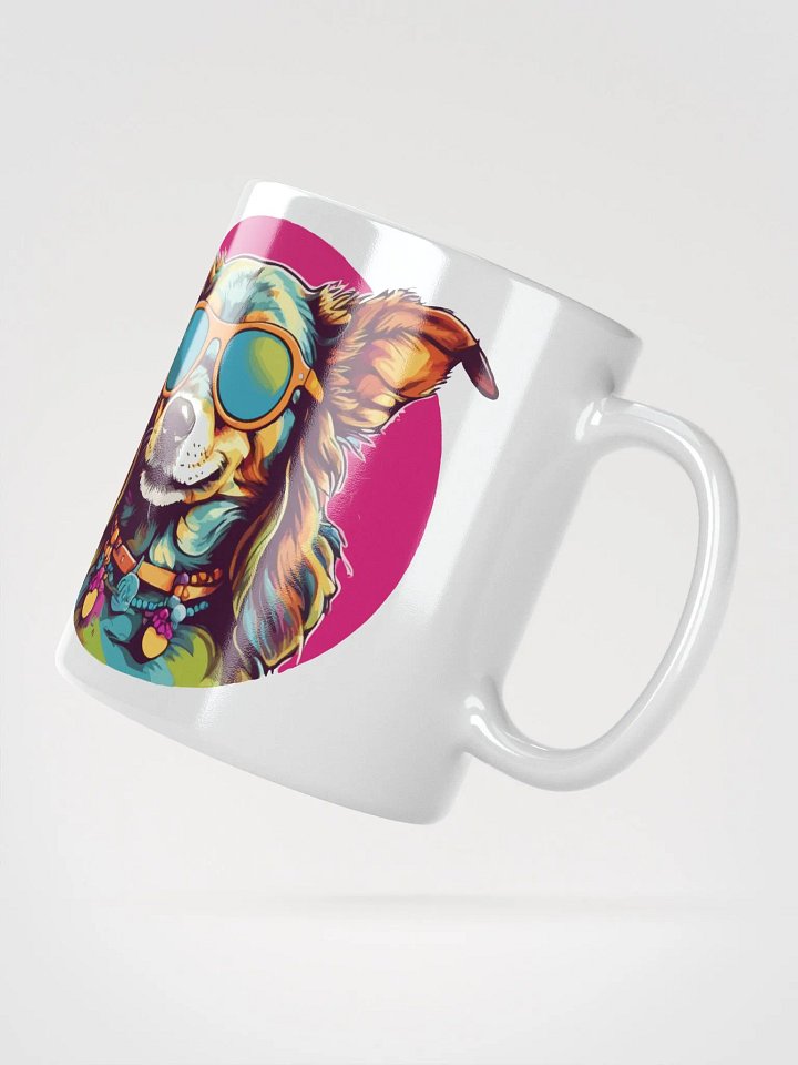 Hippie Dog 8 , Mug product image (3)