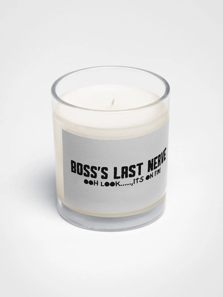 Boss's Last Nerve Soy Wax Candle product image (2)