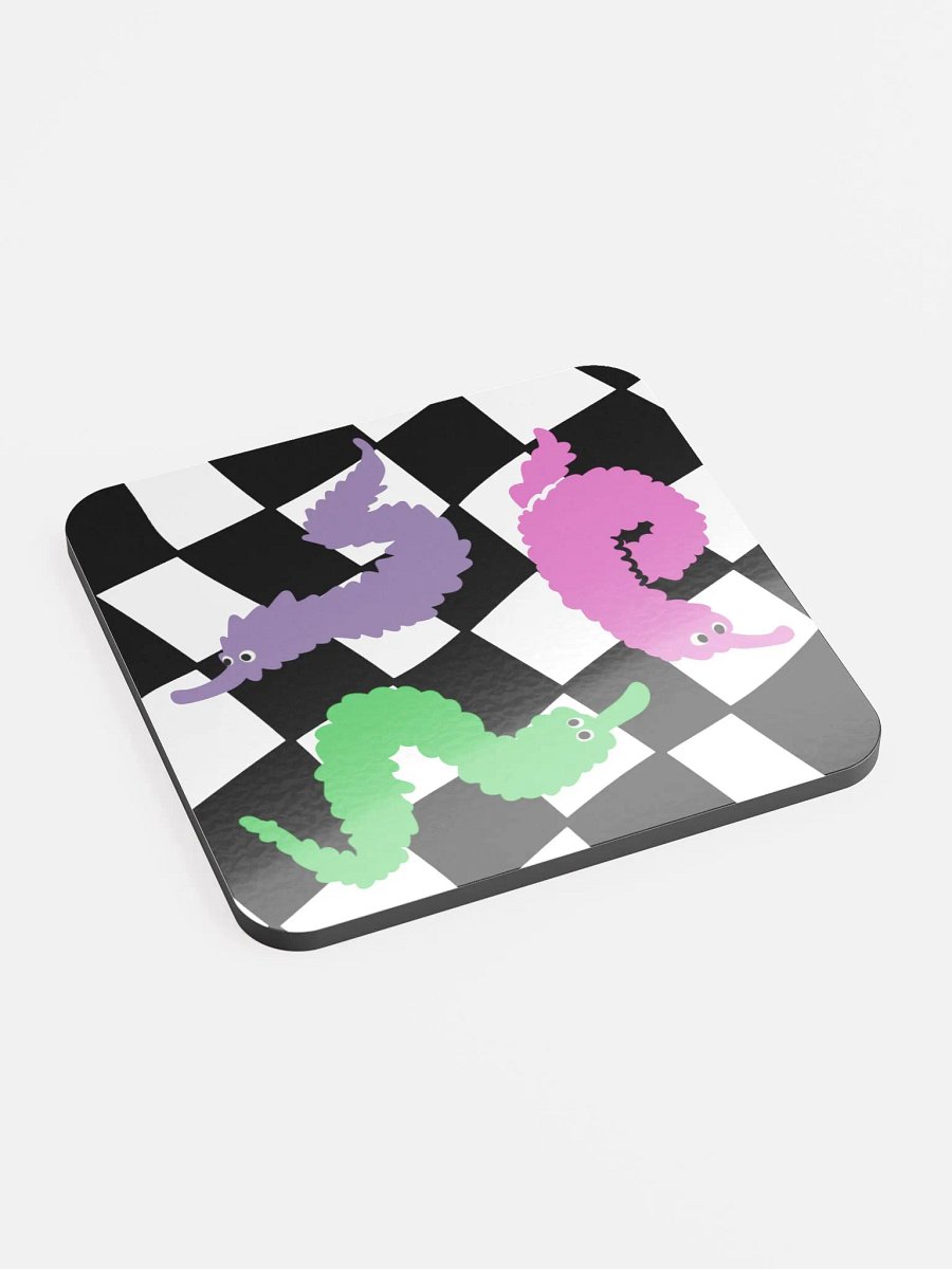 Worm on a string coaster product image (3)