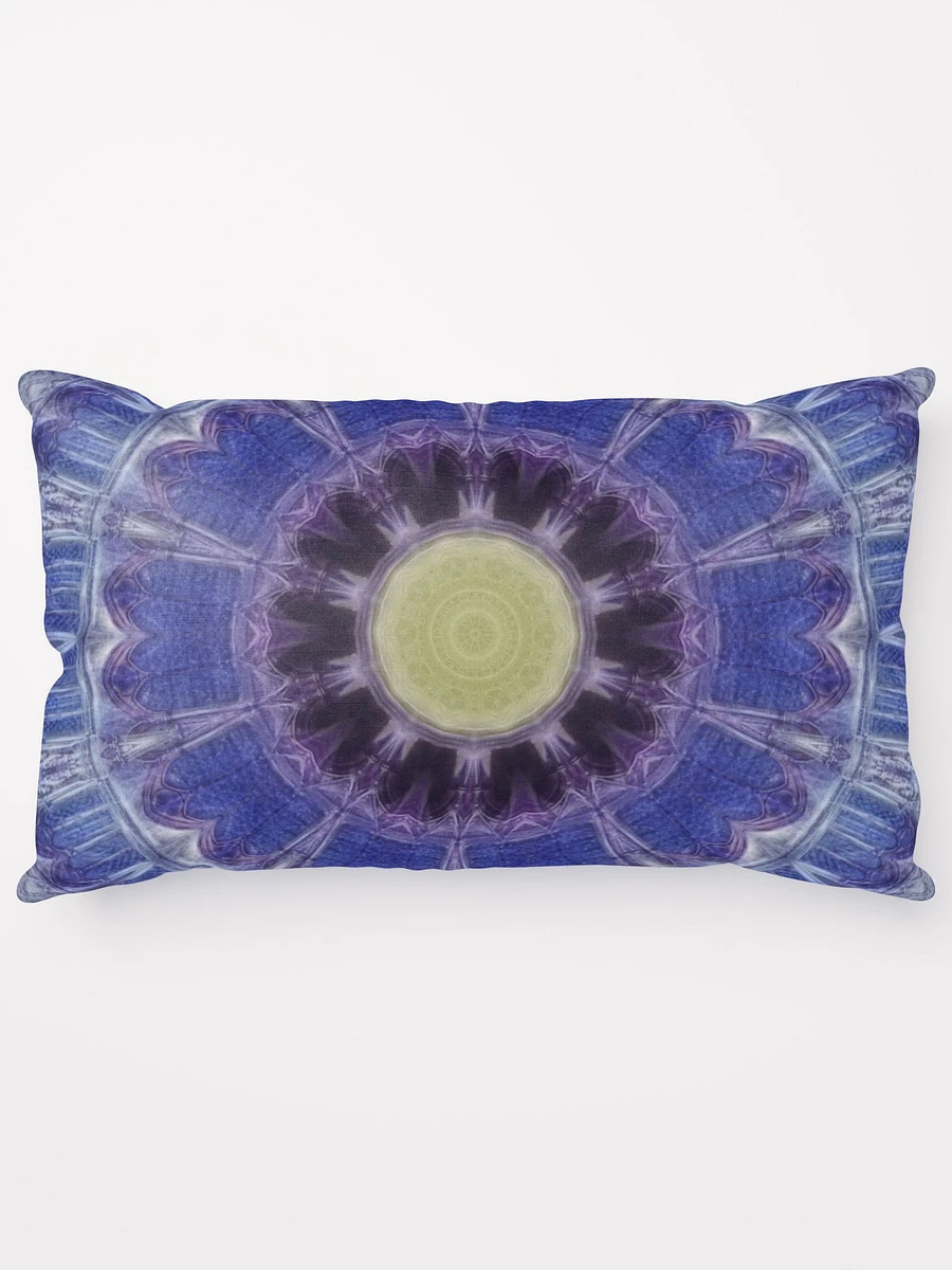 Blue Cathedral Kaleidoscope Throw Pillow product image (13)