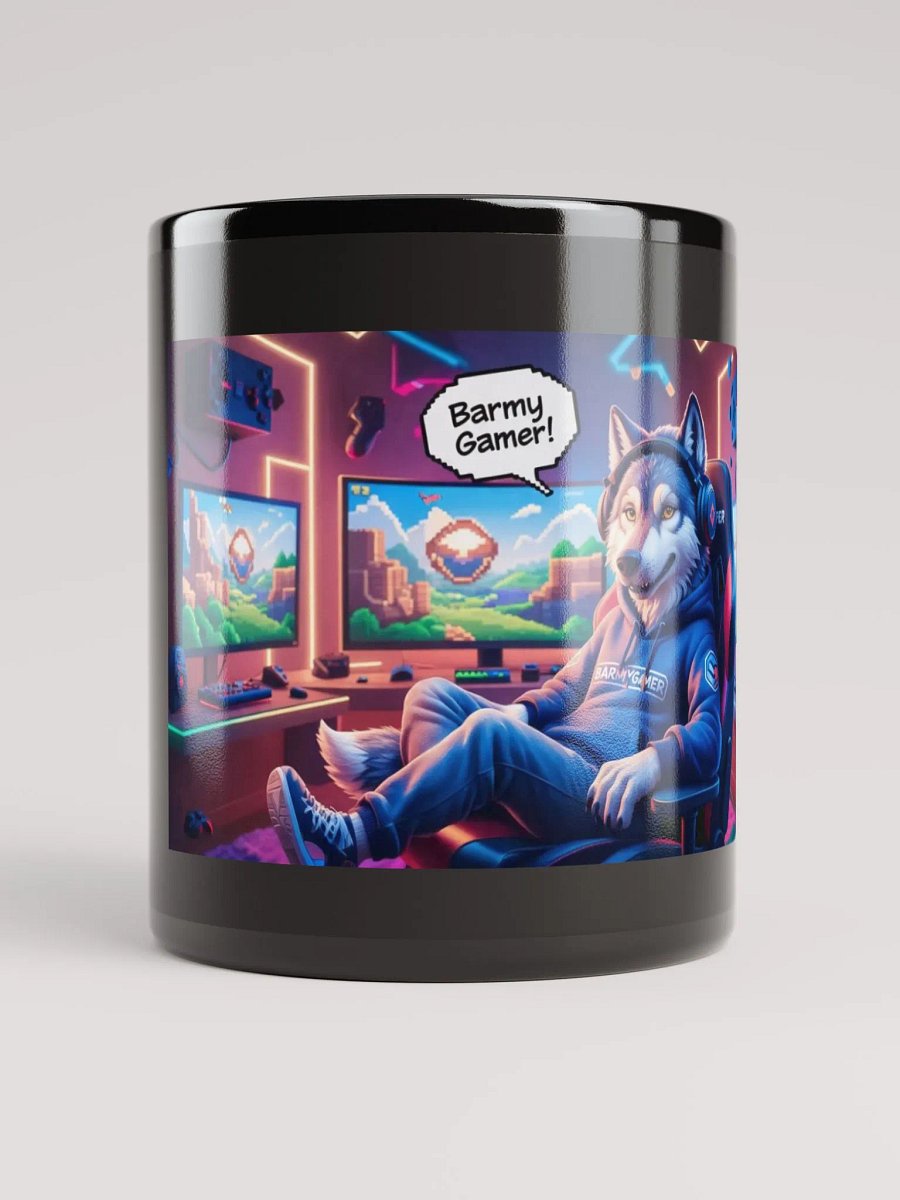 Barmy Gamer Wolf Mug product image (9)