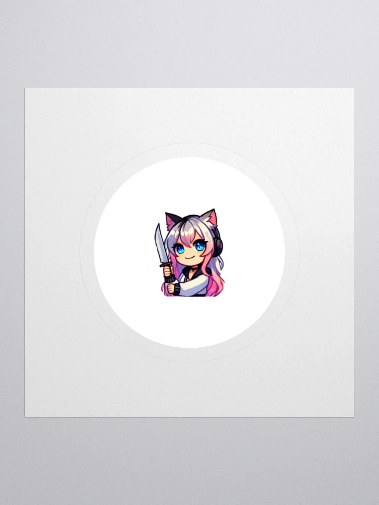 Chibi killmefat00 OFFICIAL BRAND STICKERS product image (2)